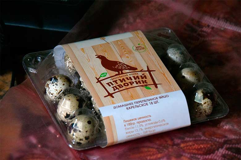 Перепелиные яйца в Петрозаводске, Карелия